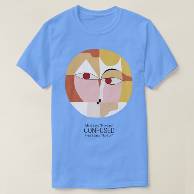 Camiseta Mente diz que se mexa no Heart diz se aguente (Frente do Design)