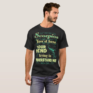 Camiseta Mente do perder das Escorpiões para compreender-m