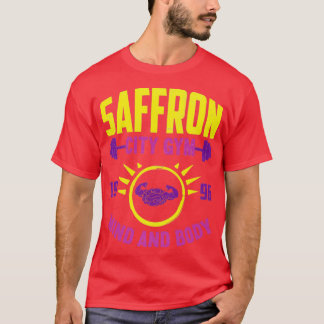 Camiseta Mente E Corpo Da Cidade De Saffron