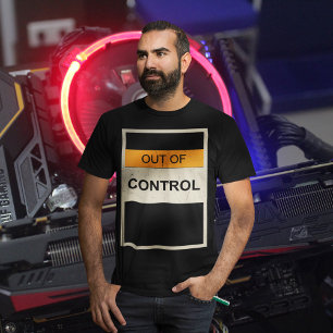 Camiseta Mente fora de controle