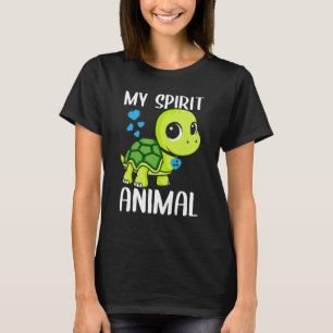 Camiseta Mente Minha Tartaruga Animal Espiritual Eu Adoro C