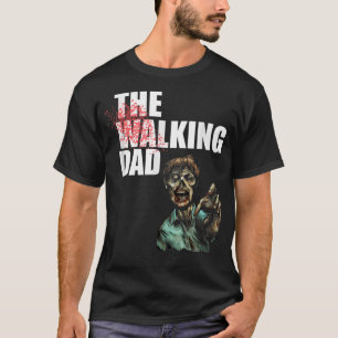 Camiseta Mente O Filme De Horror Do Dia de os pais Andando