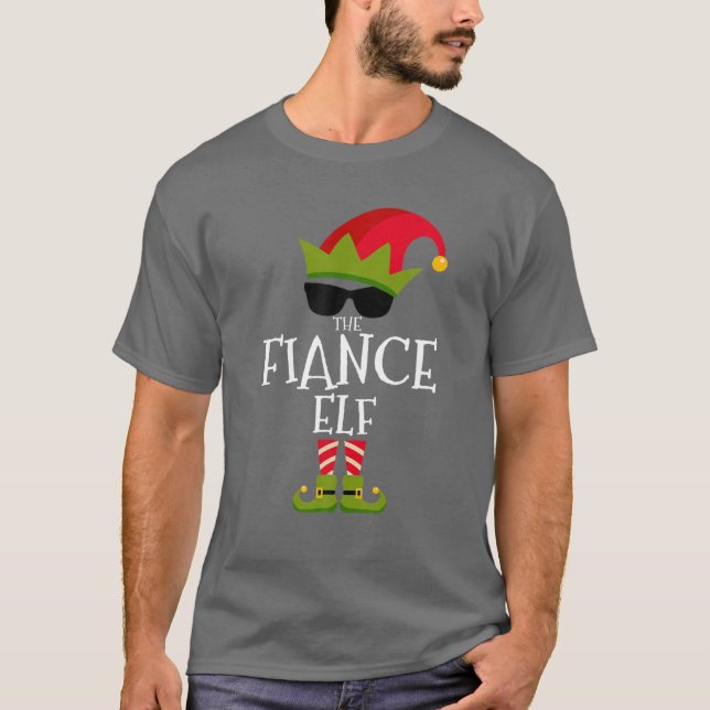Camiseta Mente O Grupo Da Família Fiance Elf Figurume (Frente)