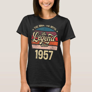 Camiseta Mente O Homem A Lenda Desde O Nascimento De 1957