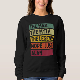 Camiseta Mente O Homem O Mito A Lenda Não Apenas Alan Q