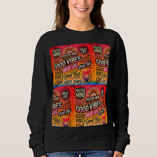Camiseta Mente Positiva, Vida Do Excelente, Consegui Isso - (Frente)