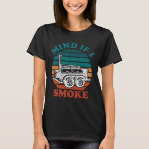 Camiseta Mente-Se Se Fumar Churrasco Engraçado Fumar Carne 