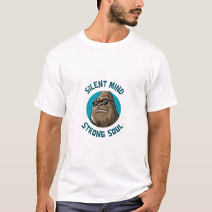 Camiseta Mente Silenciosa, Alma Forte