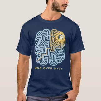 Camiseta Mente Sobre Labirinto – Labirinto Cerebral Inspira