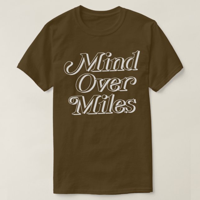 Camiseta Mente Sobre Milhas (Frente do Design)