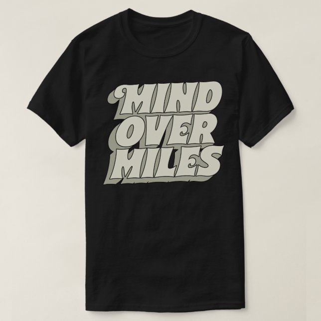Camiseta Mente Sobre Milhas 1 (Frente do Design)