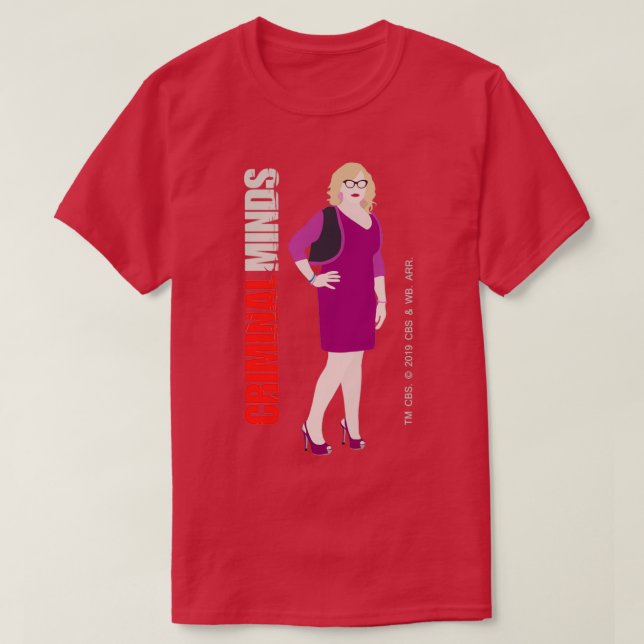 Camiseta Mentes Criminais Garcia 6 (Frente do Design)
