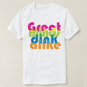 Camiseta Mentes de Excelente de bola de picape se alimentam