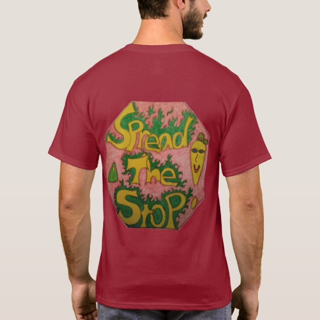 Camiseta Mentes sopradas (Verso)
