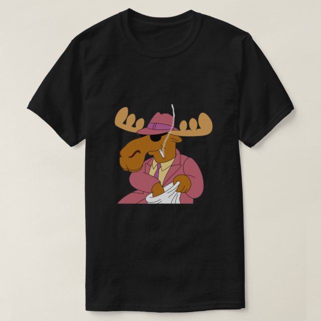 Camiseta Menthol Moose Clássica (Frente do Design)