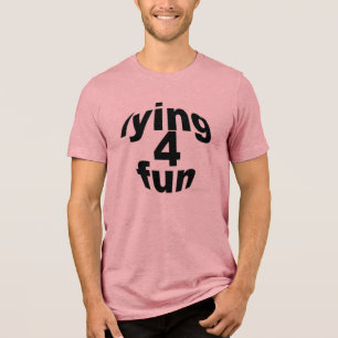 Camiseta Mentindo por um Tee de Texto Divertido - Víblias R