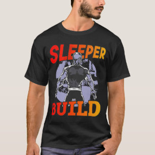Camiseta Mentira de elevador de peso, magro, mas forte, tre