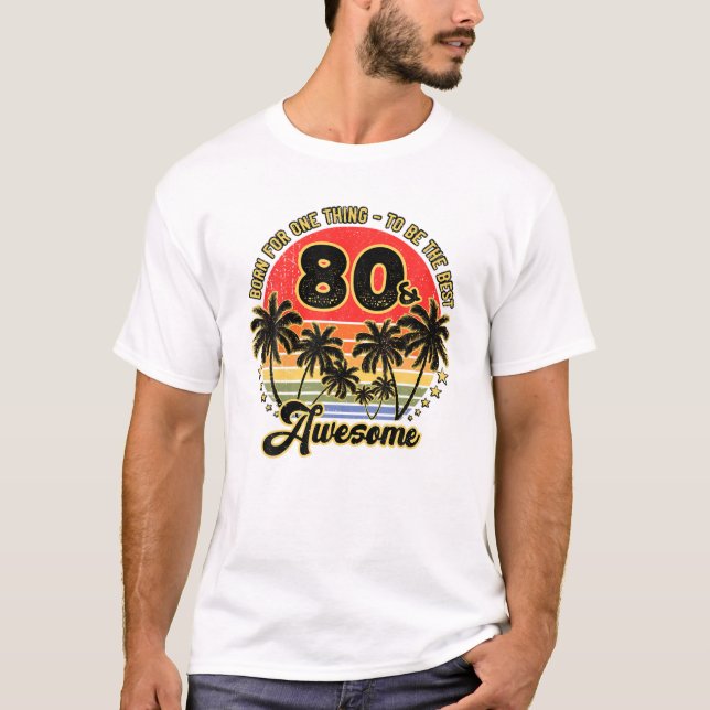 Camiseta Mentira do ano Dentes Sunset Palm (Frente)