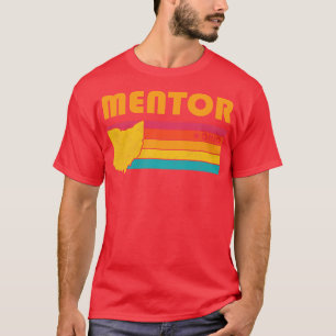 Camiseta Mentor Ohio Vintage angustiou Souvenir