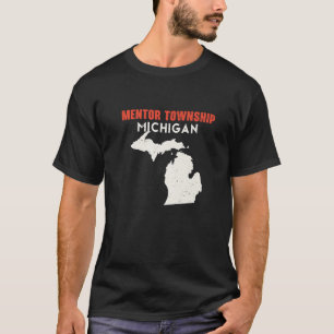 Camiseta Mentor Township Michigan State America Viagem