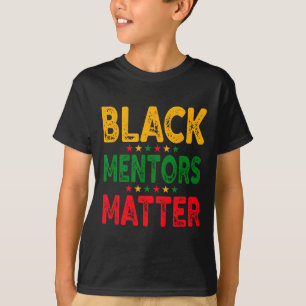 Camiseta Mentores do Mês da História Negra Problema Afro-Am
