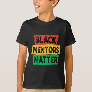 Camiseta Mentores do Mês da História Negra Problema Afro-Am