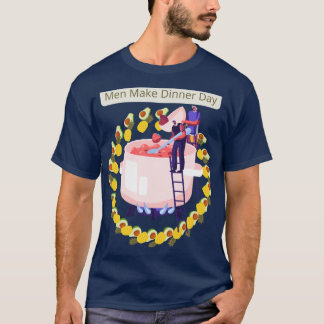 Camiseta menu de jantar dia e noite