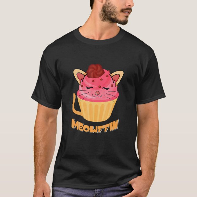 Camiseta Meoffin Gato Muffin (Frente)