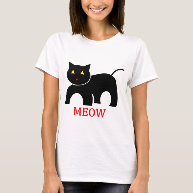 Camiseta Meow (Frente)
