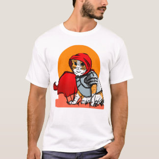 Camiseta Meow Hero Cat Knight