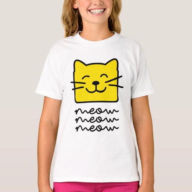 Camiseta Meow Meow (Frente)