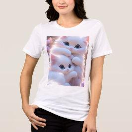 Camiseta "Meow Mood Activated _ Aesthetic Kitty Design Tee"