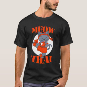 Camiseta Meow Thai Cat Boxing