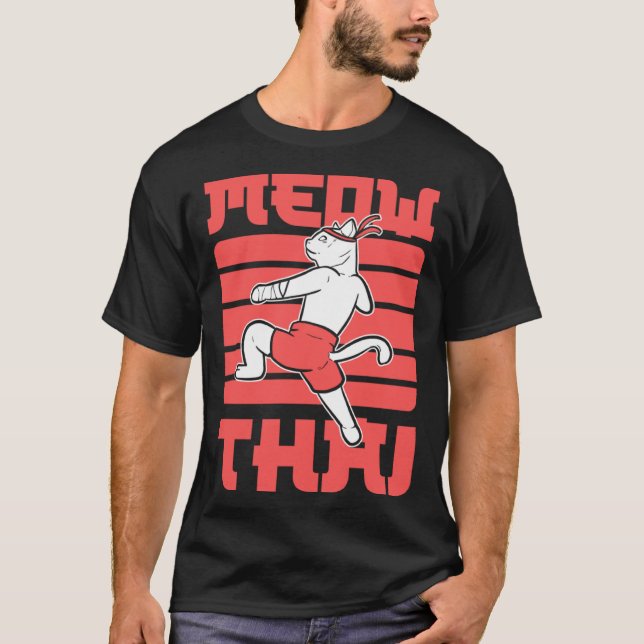 Camiseta Meow Thai Muay Thai Fighter (Frente)