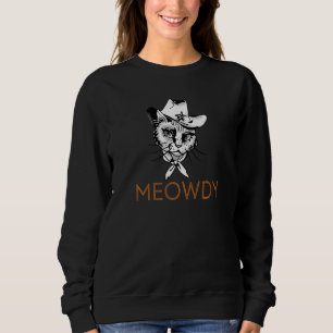 Camiseta Meowdy Mashup between Meow and Howdy Cat Meme