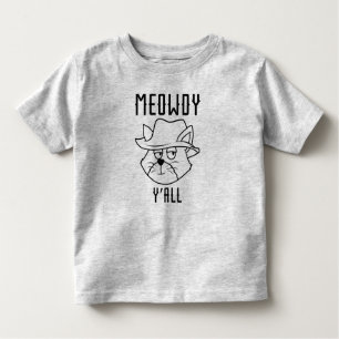 Camiseta Meowdy Y'all