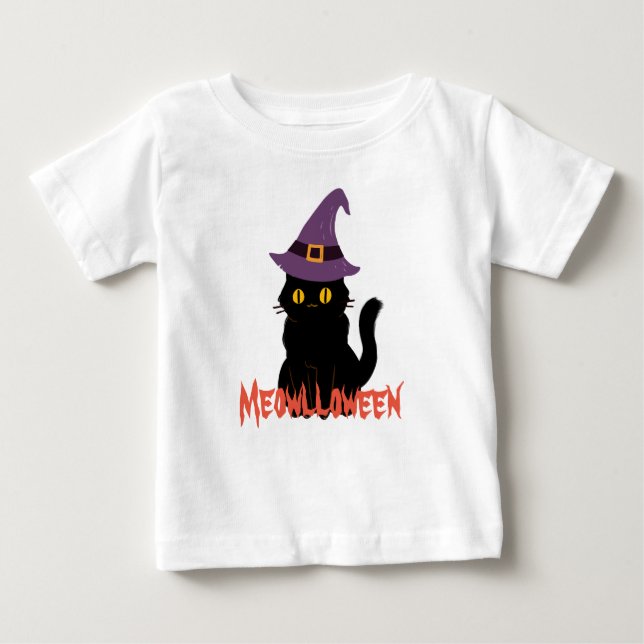 Camiseta Meowlloween (Frente)