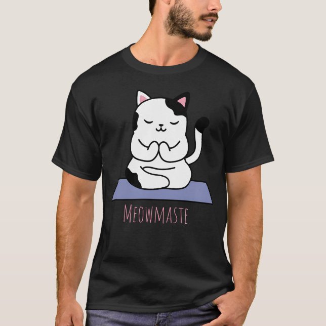 Camiseta Meowmaste Animal Yoga (Frente)