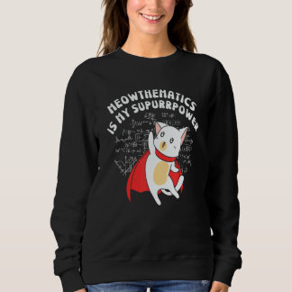 Camiseta Meowthematics Cat Kitten Meow Math Teacher Mathema