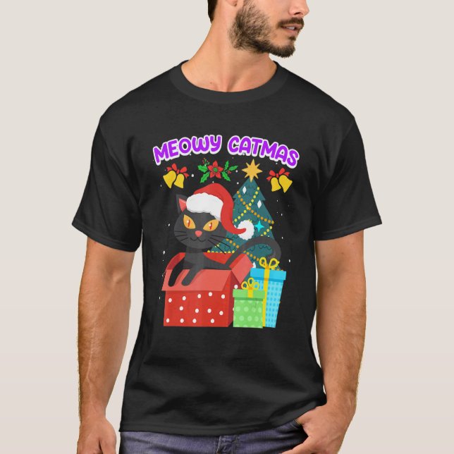 Camiseta Meowy Catmas (Frente)