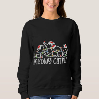 Camiseta Meowy Catmas, Cat Lover Natal