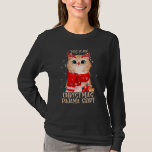 Camiseta Meowy Catmas Cat, Xmas Para Proprietário De Gatos