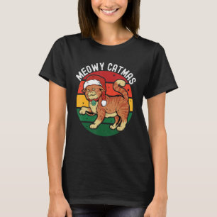 Camiseta Meowy Catmas - Feliz Natal para Gatos