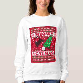 Camiseta Meowy Catmas Holiday Design - Festivo e Divertido