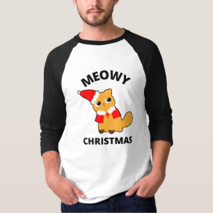 Camiseta Meowy Christmas