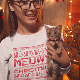Camiseta Meowy Christmas