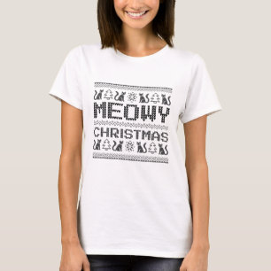 Camiseta Meowy Christmas