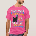 Camiseta Meowzel Tov Black Cat Mazel Tov Menorah Hanukkah 2<br><div class="desc">Meowzel Tov Black Cat Mazel Tov Menorah Hanukkah 2021 Engraçado.</div>