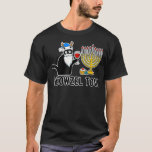 Camiseta meowzel tov jwant cat menorah hanukkah chanukah c<br><div class="desc">menorah hanukkah chanukah</div>