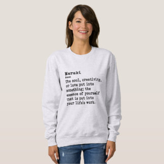 Camiseta Meraki: Pescoço da tripulação